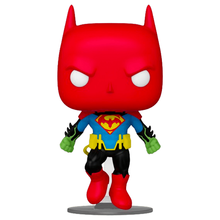 funko dc comics comic con batman superman fusion visuel produit