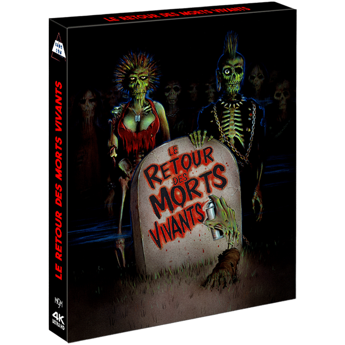 retour des morts vivants blu ray 4k collector visuel produit