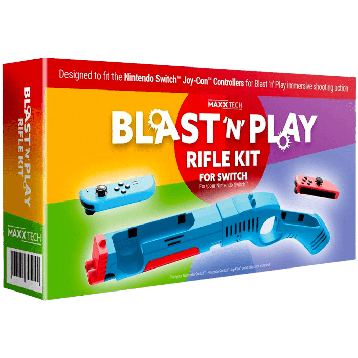 Blast ‘n’ Play Rifle Kit pour Nintendo Switch produit