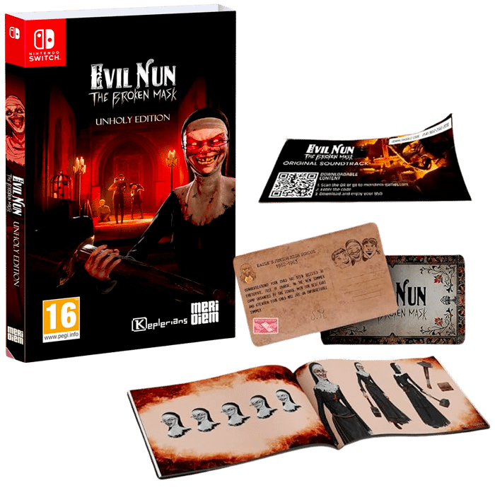 evil nun the broken mask sur switch visuel produit