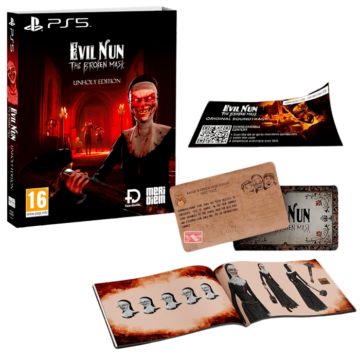 evil nun the broken mask sur ps5 visuel produit
