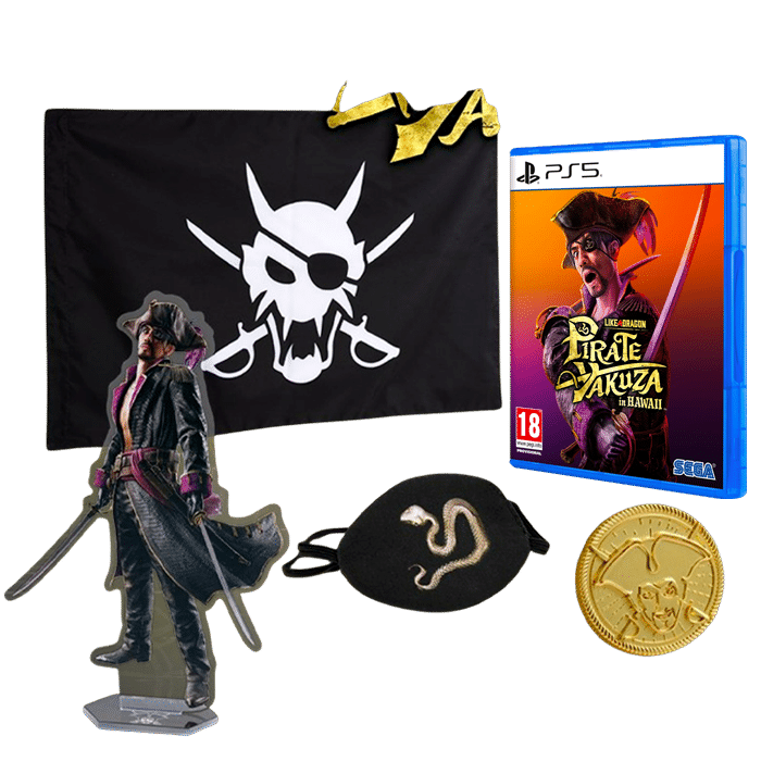 like a dragon pirate yakuza collector sur ps5 visuel produit