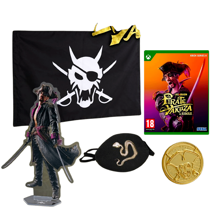 like a dragon pirate yakuza collector sur xbox visuel produit