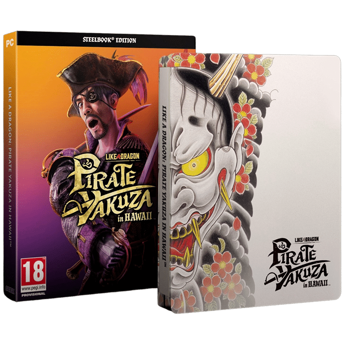 like a dragon pirate yakuza steelbook pc visuel produit