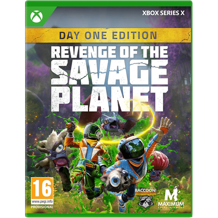 revenge of the savage planet xbox series x visuel produit