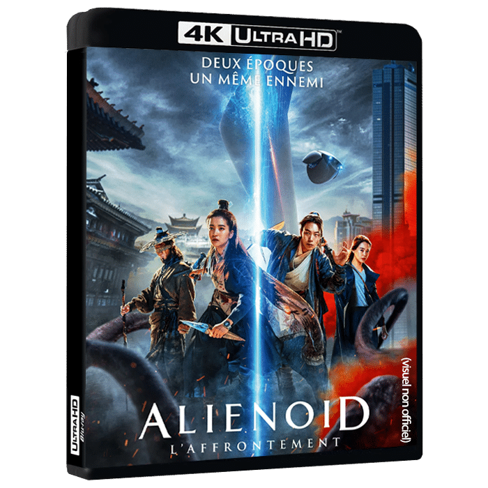 alienoid laffrontement en blu ray 4k visuel produit