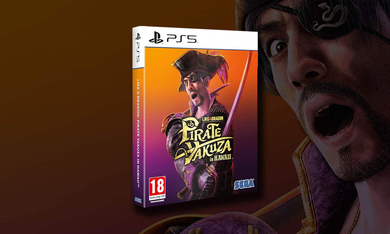 SLIDER Like a Dragon Pirate Yakuza in hawai PS5 sorties jeux vidéo de février 2025