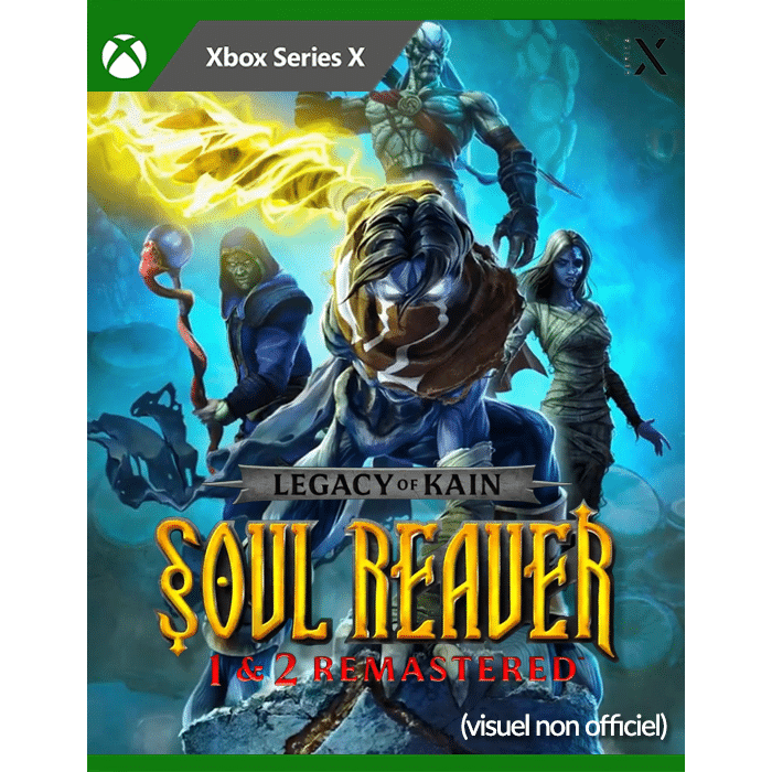 soul reaver 1 et 2 remastered xbox provisoire produit