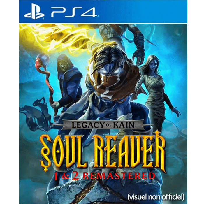 soul reaver 1 et 2 remastered ps4 visuel produit