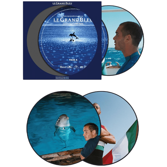 vinyles le grand bleu picture disc visuel produit
