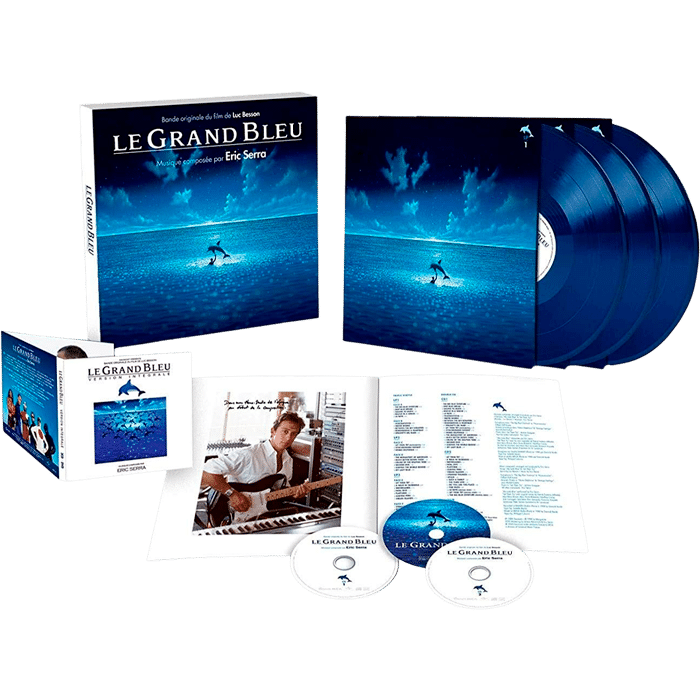 vinyle coffret collector le grand bleu visuel produit
