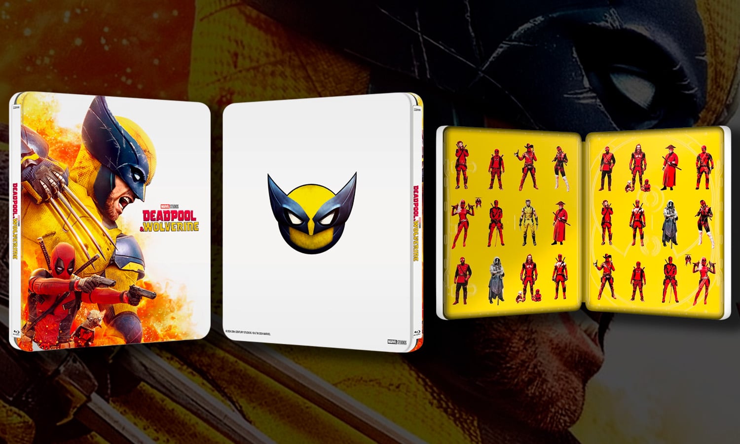 Deadpool et Wolverine 4K Steelbook slider