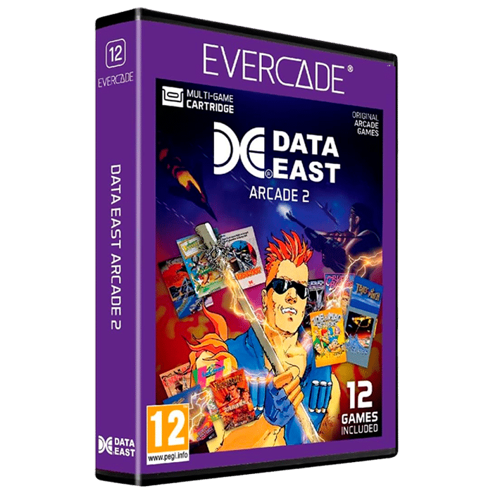 data east arcade collection 2 sur evercade visuel produit