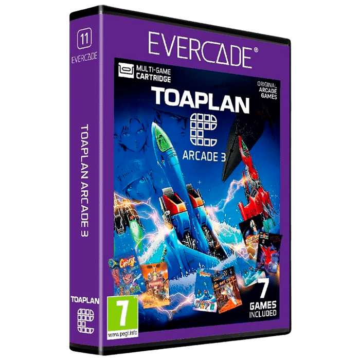toaplan arcade collection 3 sur evercade visuel produit