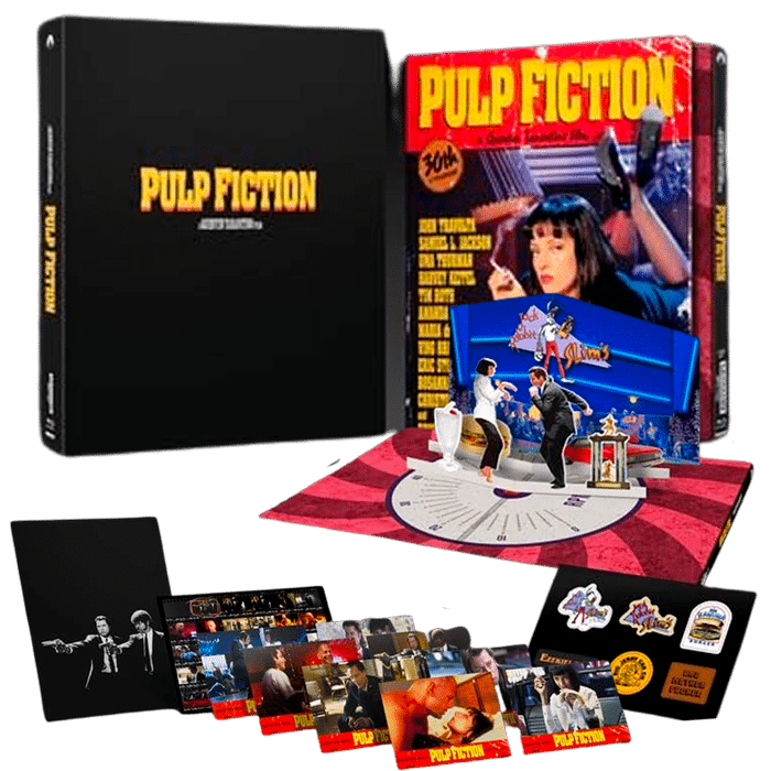 pulp fiction blu ray 4k collector visuel produit