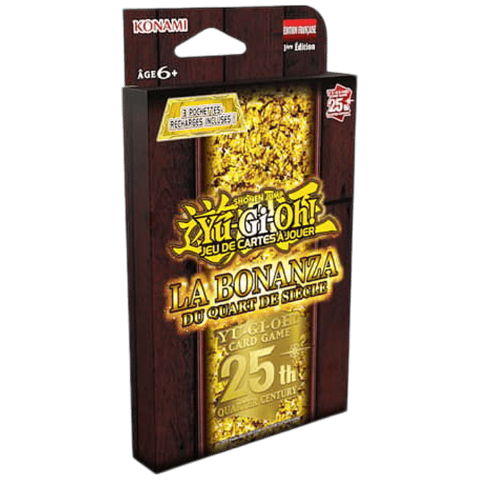 tripack yu gi oh 25e anniversaire visuel produit