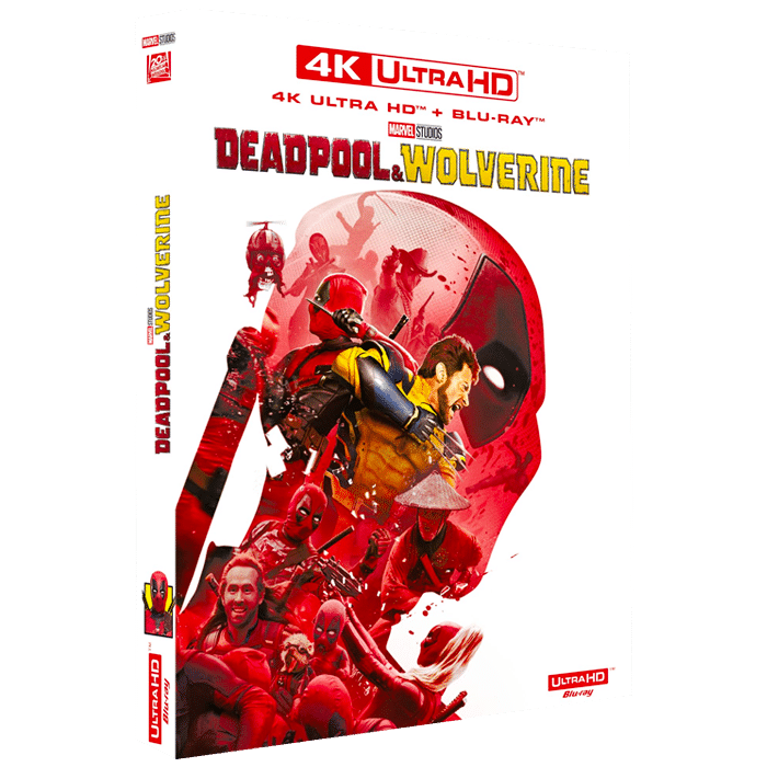 deadpool et wolverine blu ray 4k visuel produit