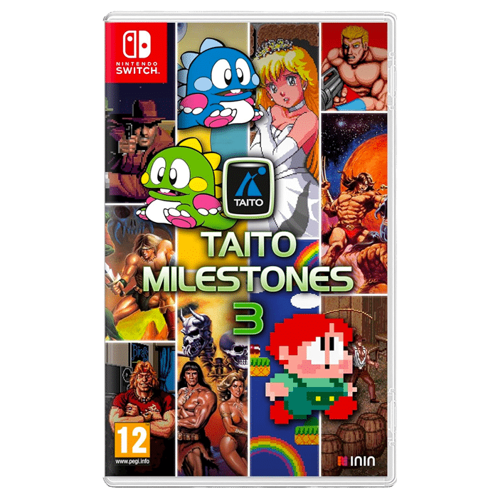 taito milestones 3 sur switch visuel produit