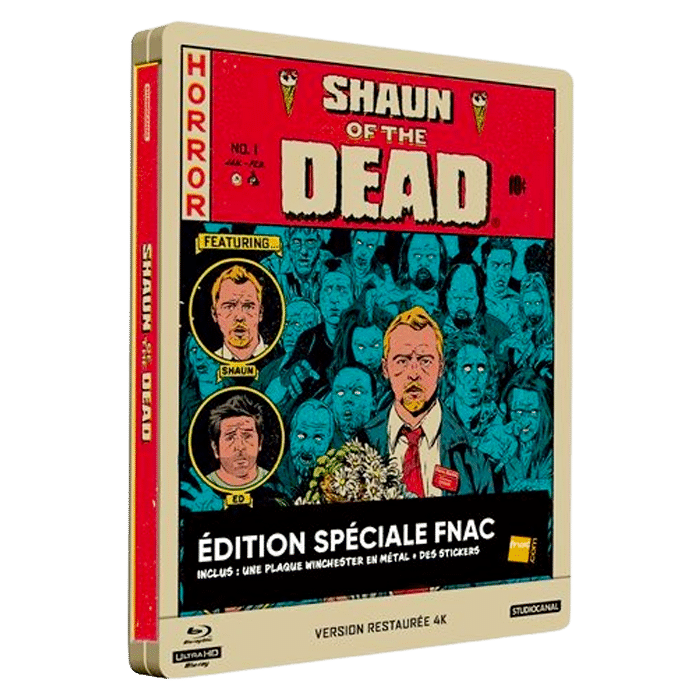 Shaun of The Dead 4k Steelbook FNAC definitif produit