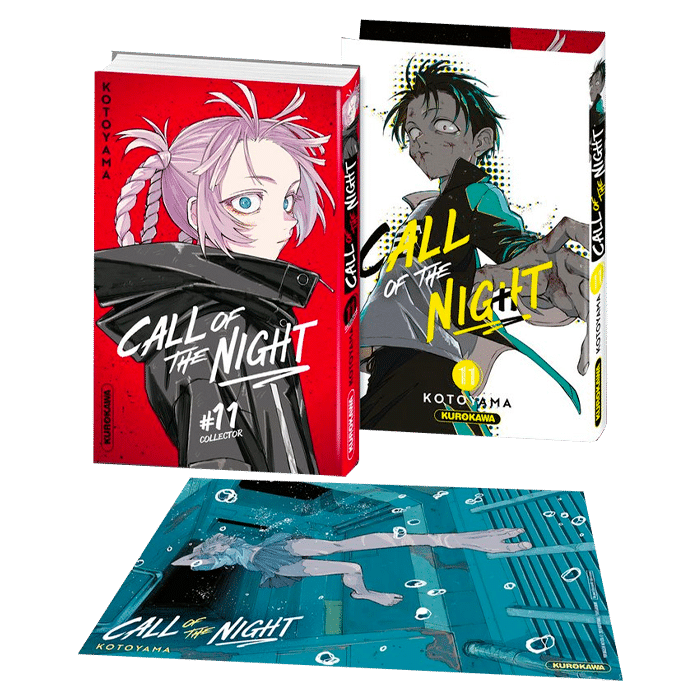 call of the night tome 11 collector visuel produit