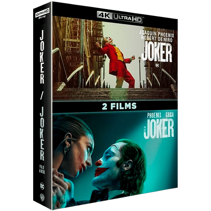 coffret joker 2 films blu ray 4k visuel produit
