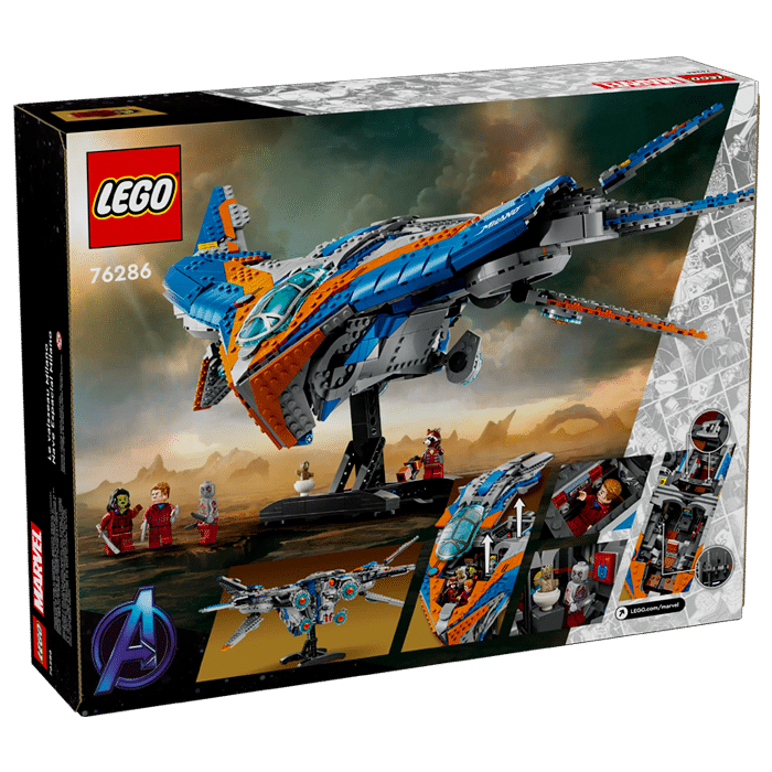 lego 76286 gardiens vaisseau milan visuel produit