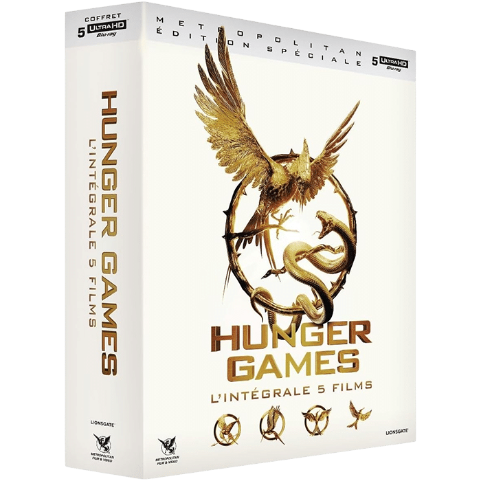 Hunger Games integrale Blu Ray 4K produit