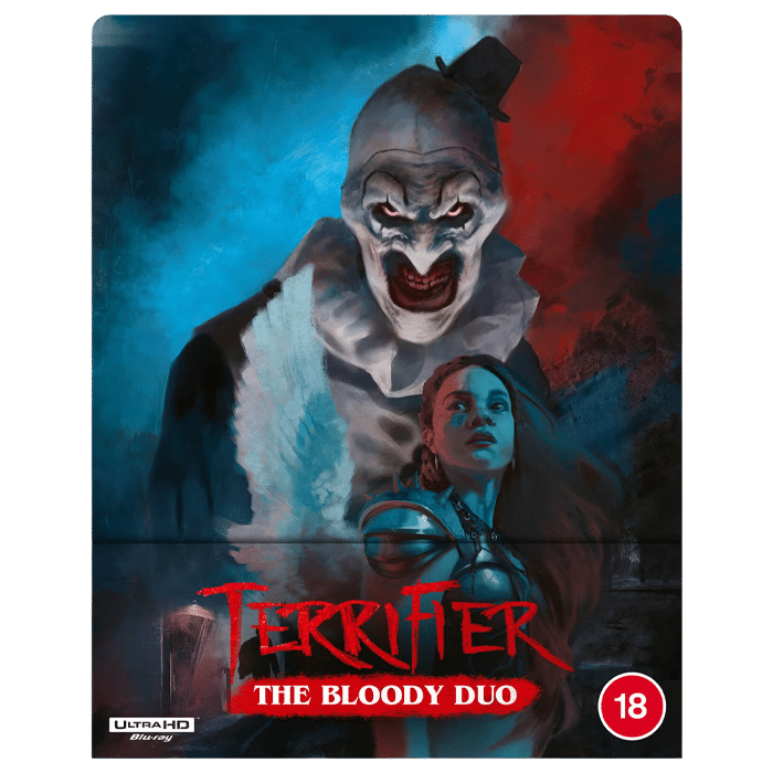 terrifier bloody duo blu ray 4k steelbook visuel produit
