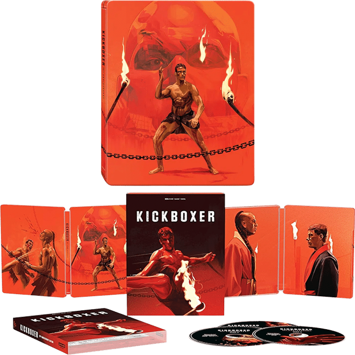 kickboxer blu ray 4k steelbook visuel produit v2