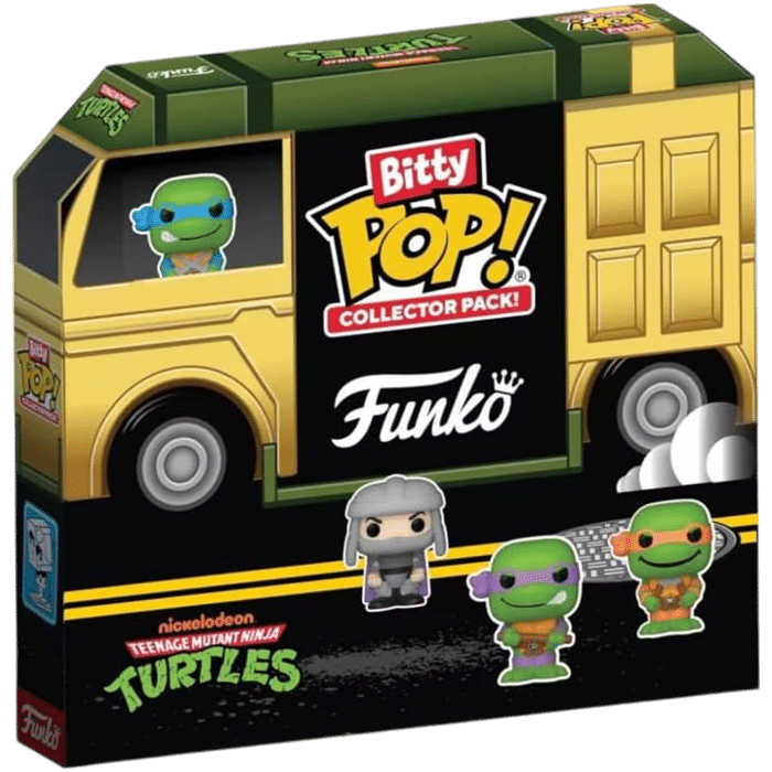 funko bitty pop tortues ninja 12 figurines visuel produit
