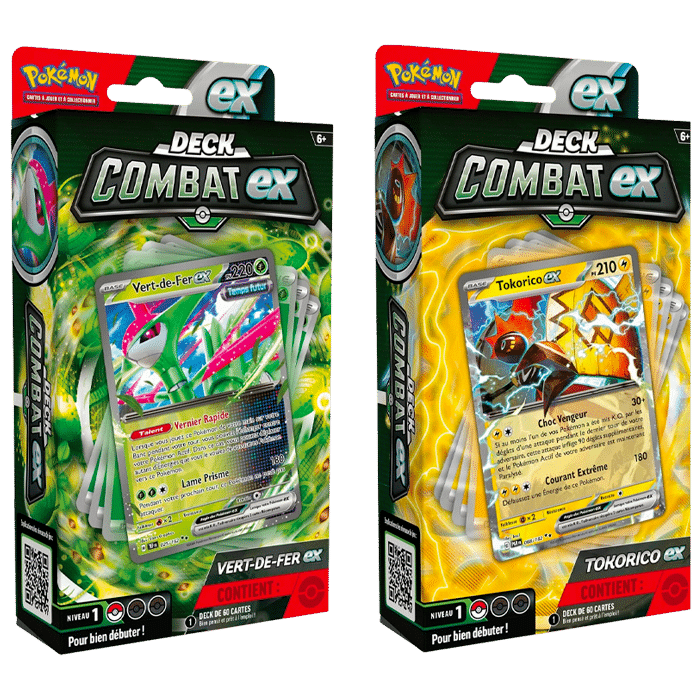 Deck Pokemon Vert-de-fer Ex produit