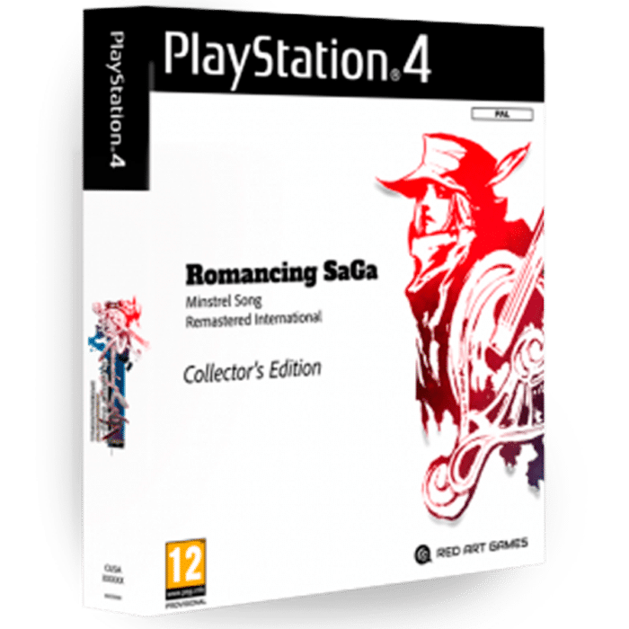 romancing saga minstrel song remastered collector ps4 visuel produit