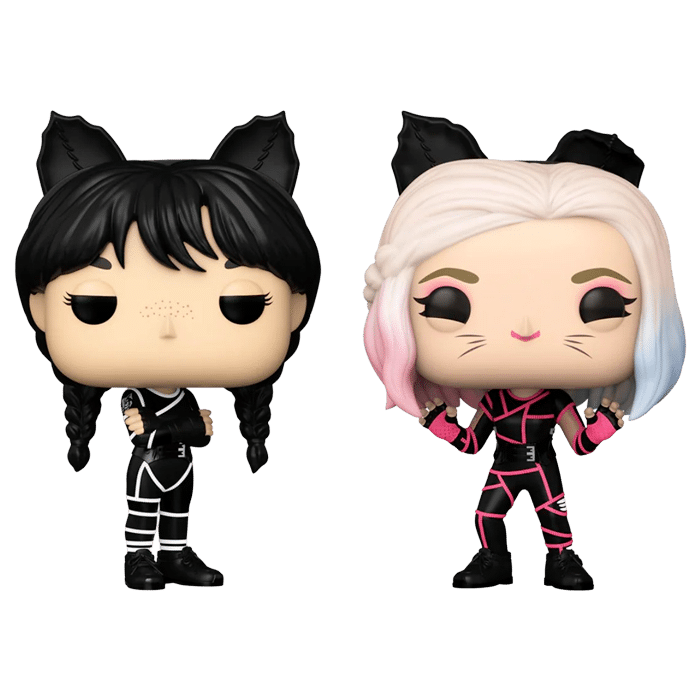 funko pop wednesday addams et enid visuel produit