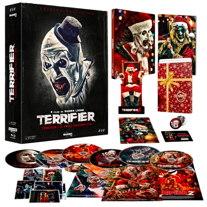 terrifier trilogie 4k collector visuel produit