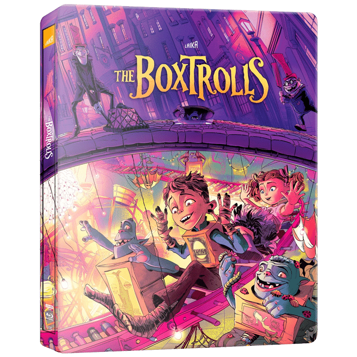 Les Boxtrolls Blu Ray 4K Steelbook produit