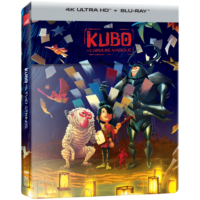 kubo et larmure magique 4k steelbook visuel produit