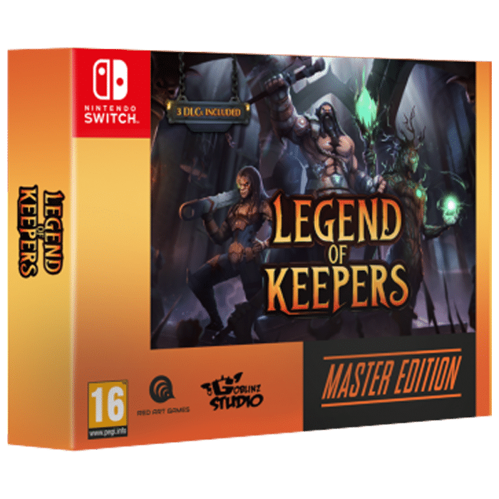 legend of keepers master edition switch visuel produit