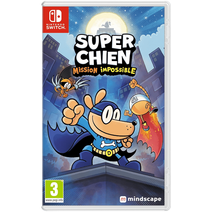 super chien sur switch visuel produit