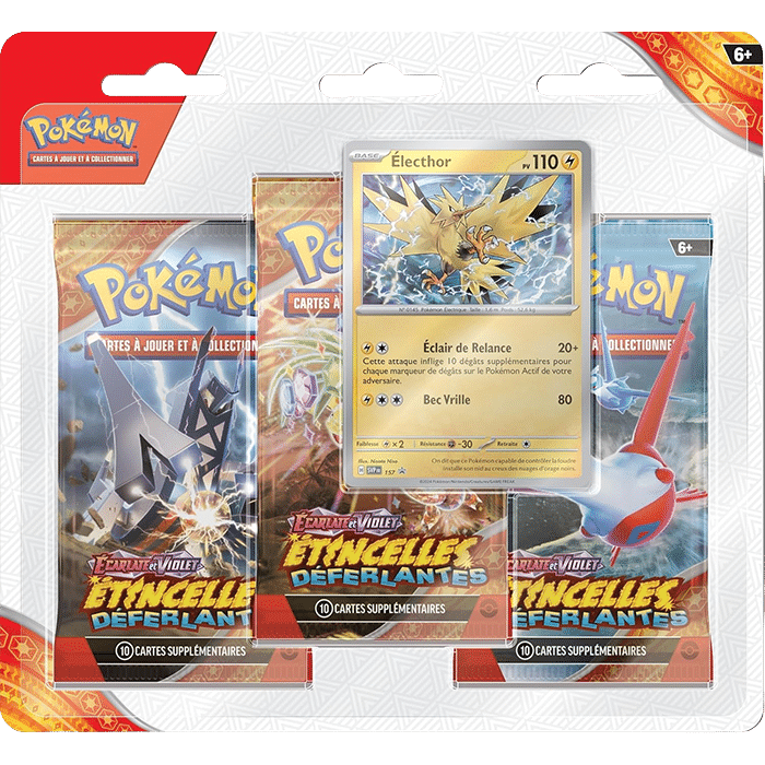 Pack 3 boosters Electhor EV08 definitif produit