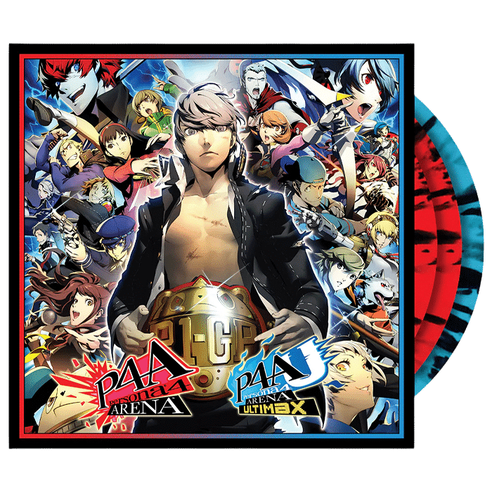 vinyles persona 4 arena colore visuel produit