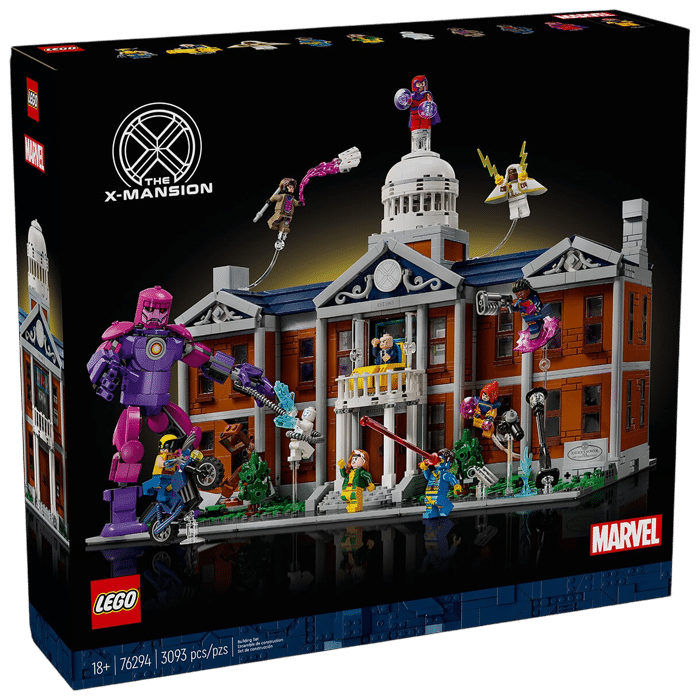 lego marvel x men linstitut xavier 76294 visuel produit
