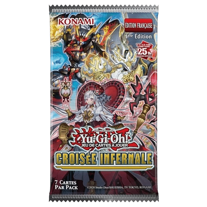 booster yu gi oh croisee infernale visuel produit