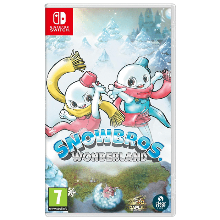 snow bros wonderland sur switch visuel produit