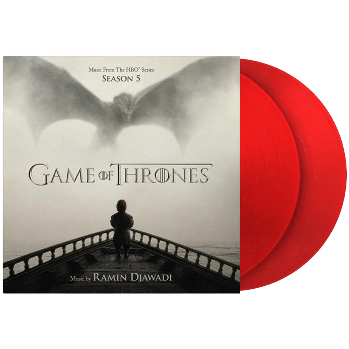 vinyle game of thrones rouge saison 5 visuel produit