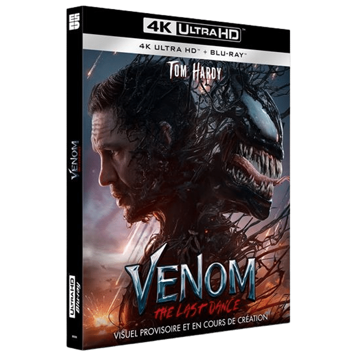 venom 3 blu ray 4k blu ray visuel produit