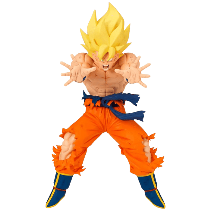 figurine banpresto dbz super saiyan goku visuel produit