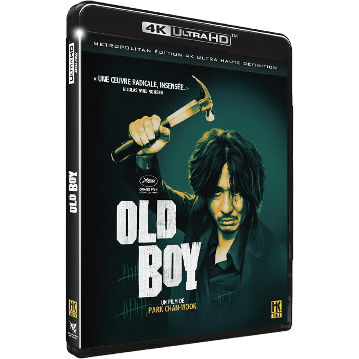 old boy blu ray 4k visuel produit