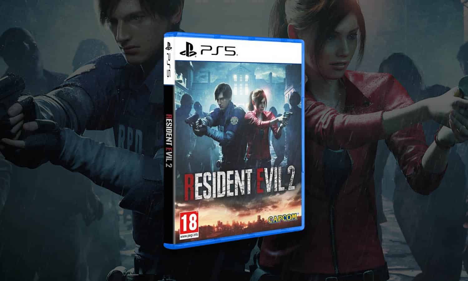 SLIDER Resident Evil 2 remake PS5 definitif