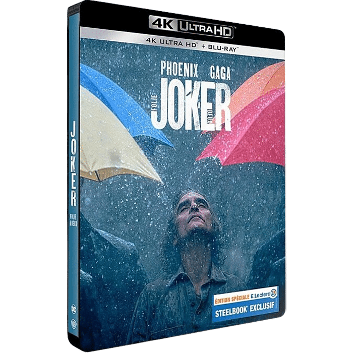 Joker Folie à Deux 4k Steelbook Leclerc definitif produit