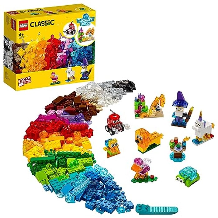 lego 11013 briques transparentes creatives visuel slider